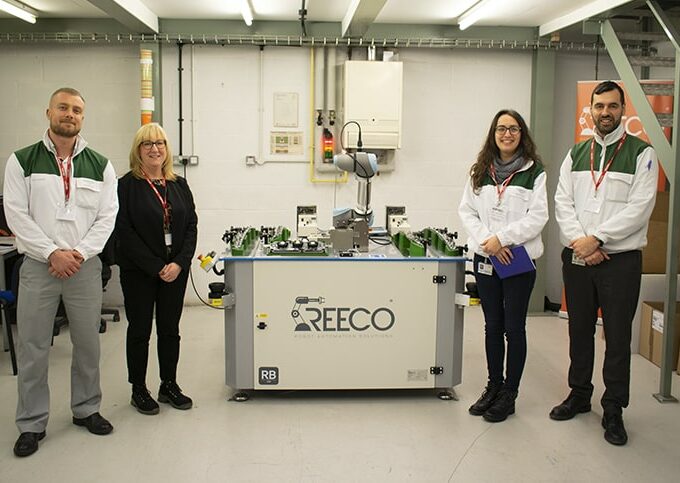 Luxury Car Makers Bentley First Cobot | Reeco