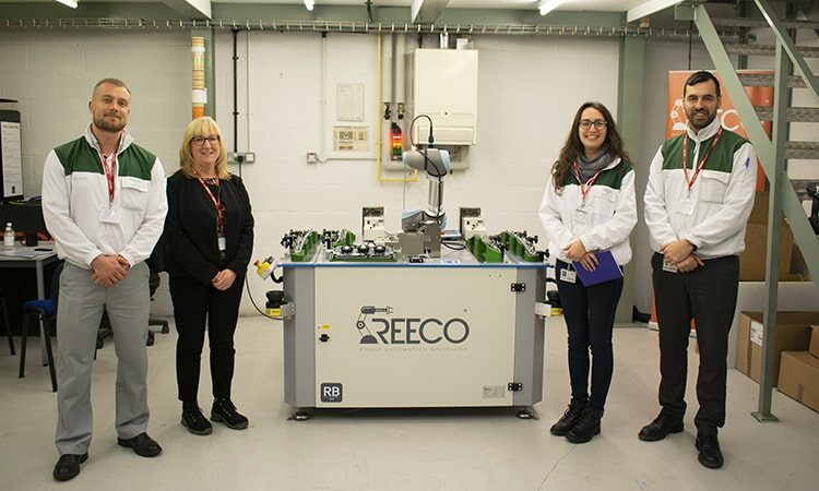 Luxury Car Makers Bentley First Cobot | Reeco